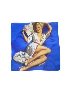A Love Letter Pin Up Girl Handkerchief