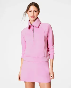 AirEssentials Half Zip- Petunia