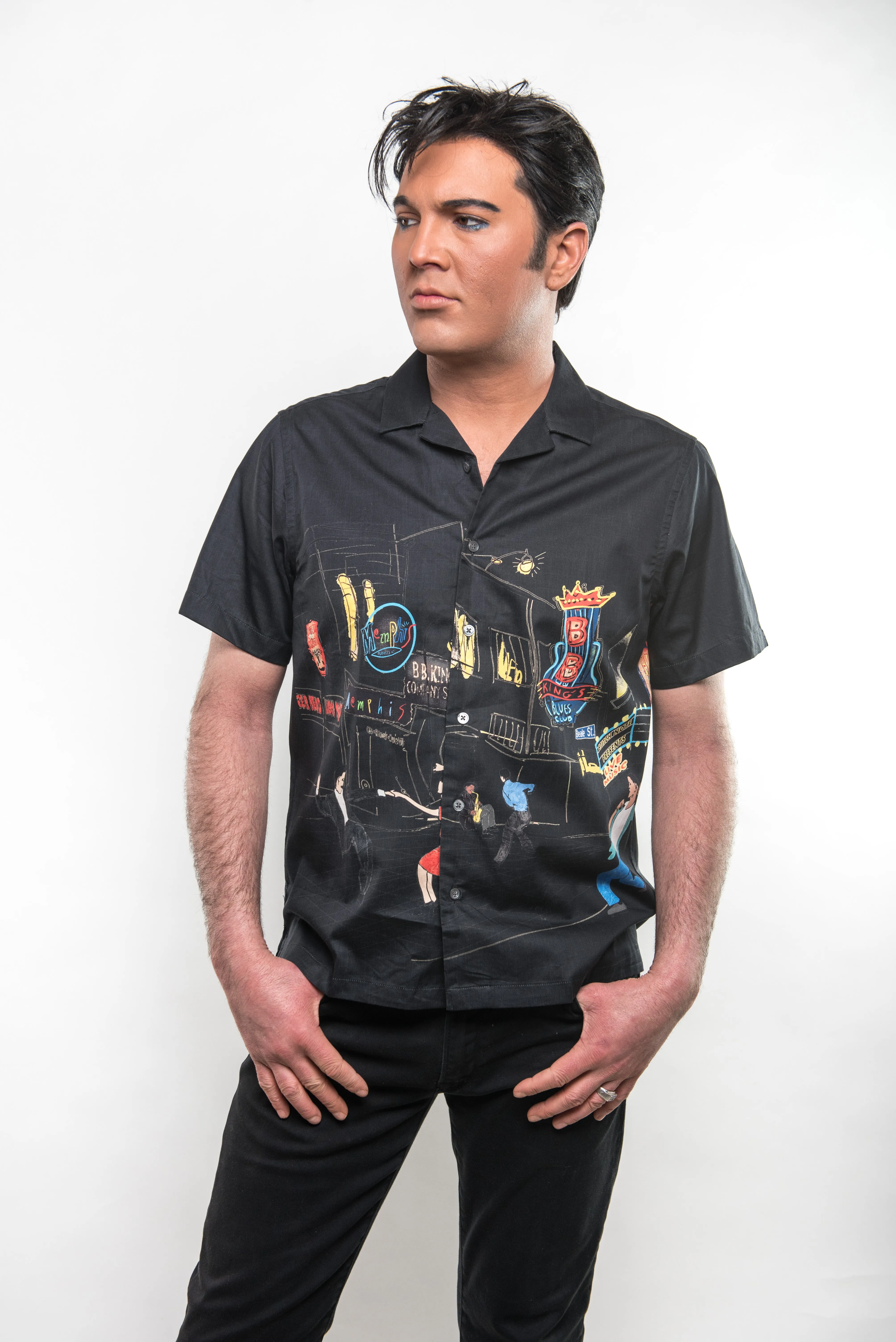 Beale Street Shirt- Black