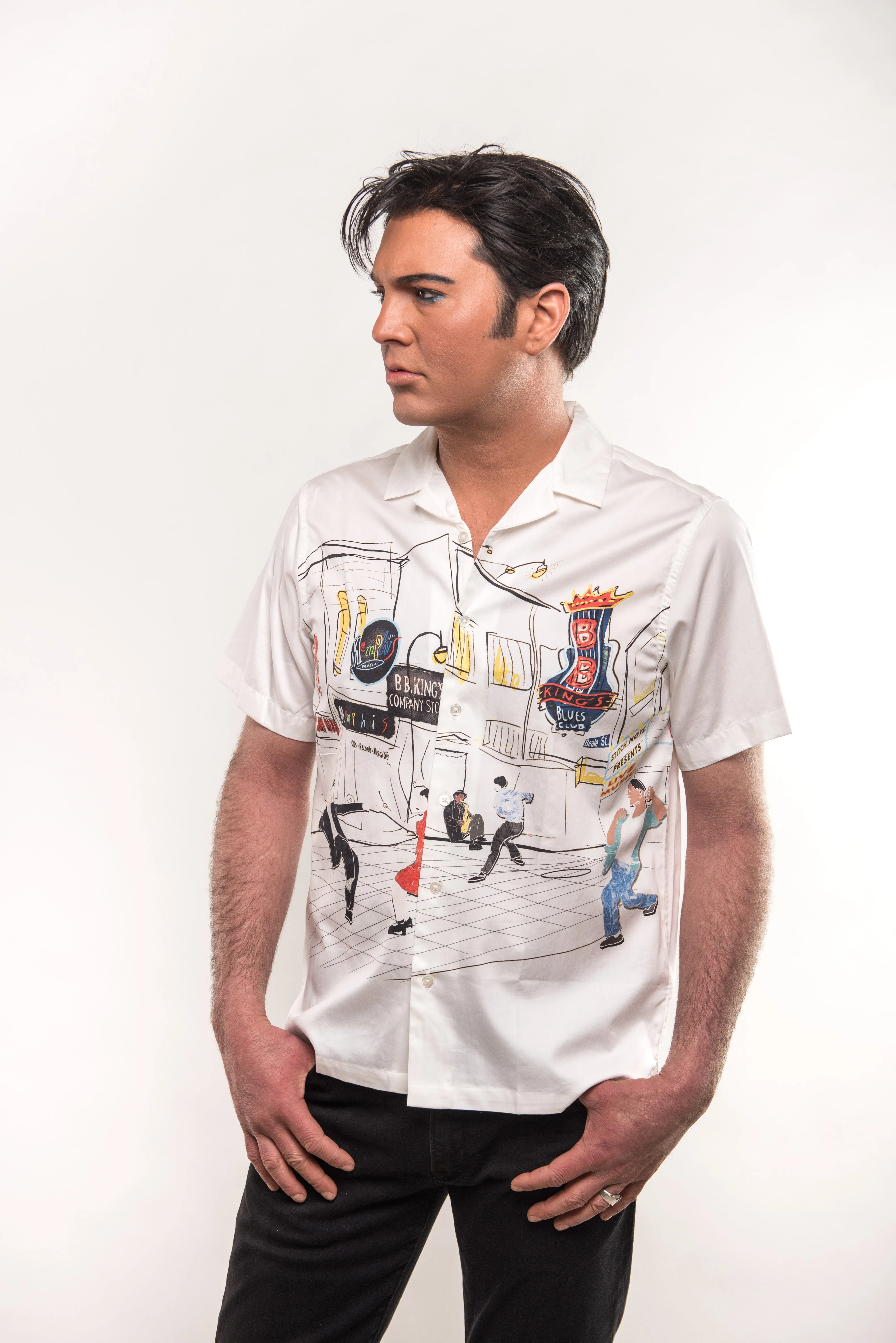 Beale Street Shirt- White