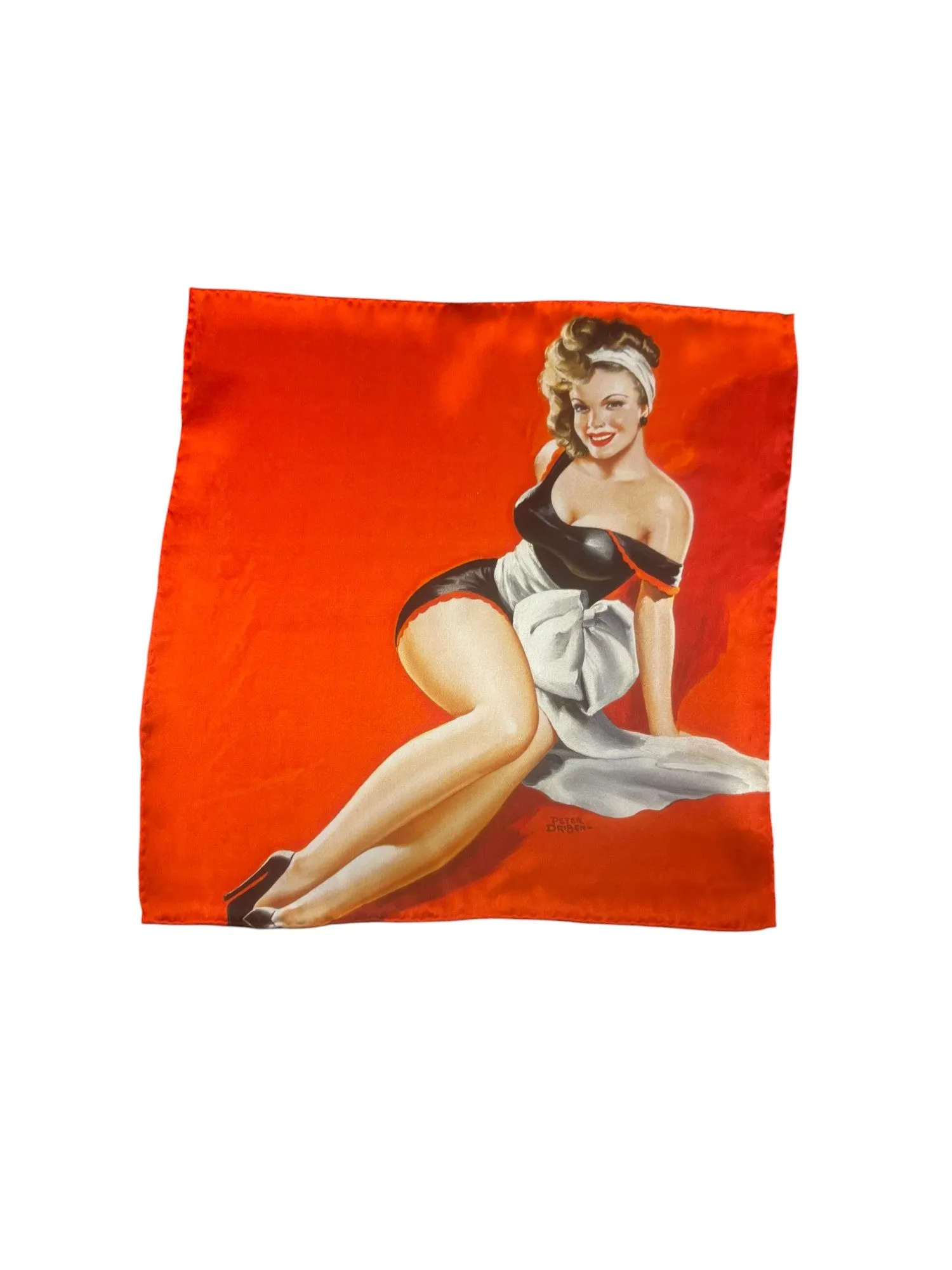 Beauty Parade Pin Up Girl Handkerchief