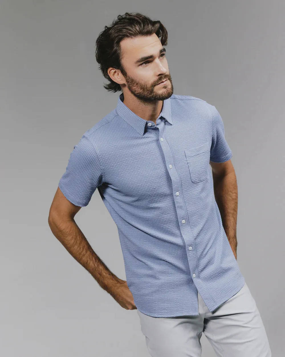 Bennet Short Sleeve Shirt - Thundercloud