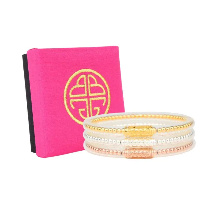 BIBI All Weather Bangles® (Set of 3) - Serenity Prayer