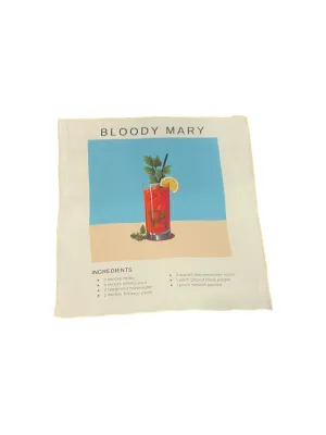 Bloody Mary Cocktail Handkerchief