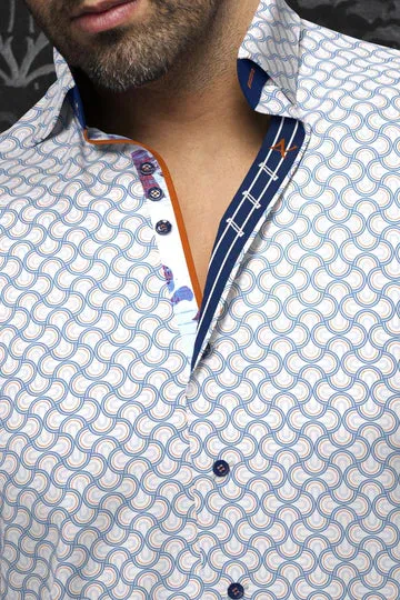 Bosco White Multi Sport Shirt