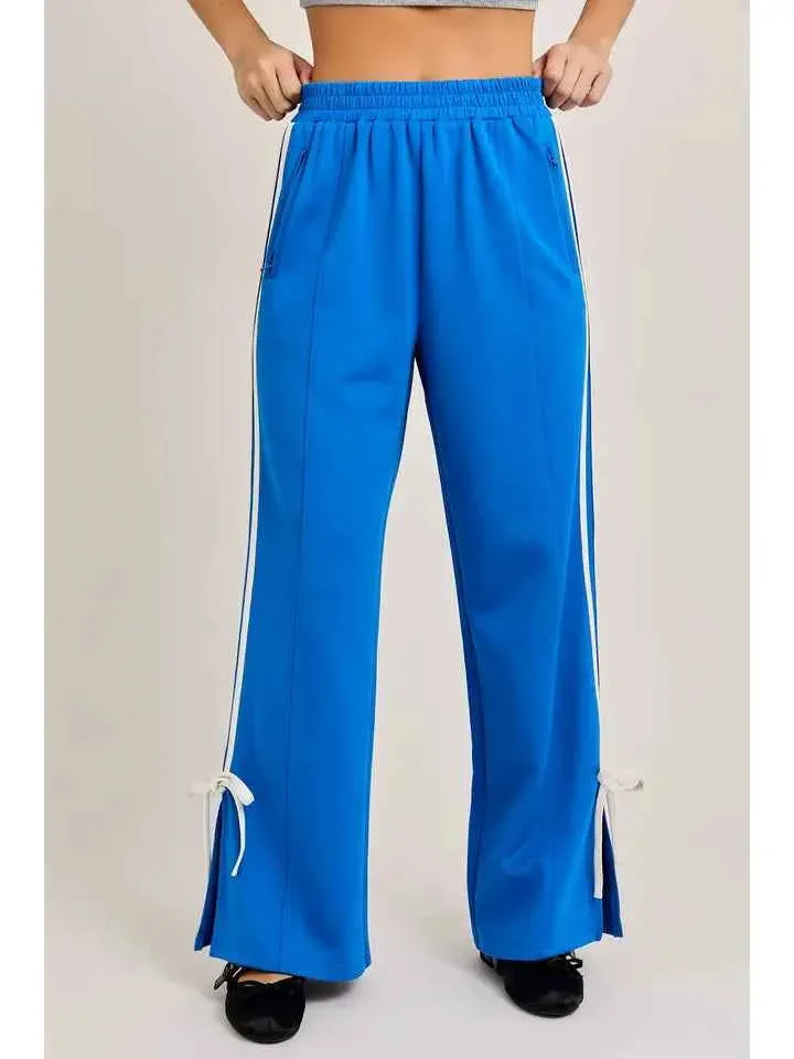 Bow Detail Track Pants