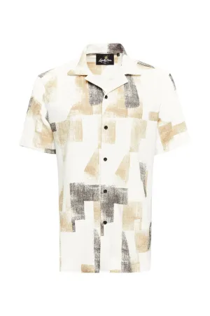 Breezy Beige Sport Shirt
