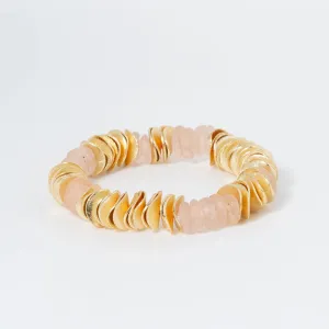 Capri Sunset Bracelet - Blush