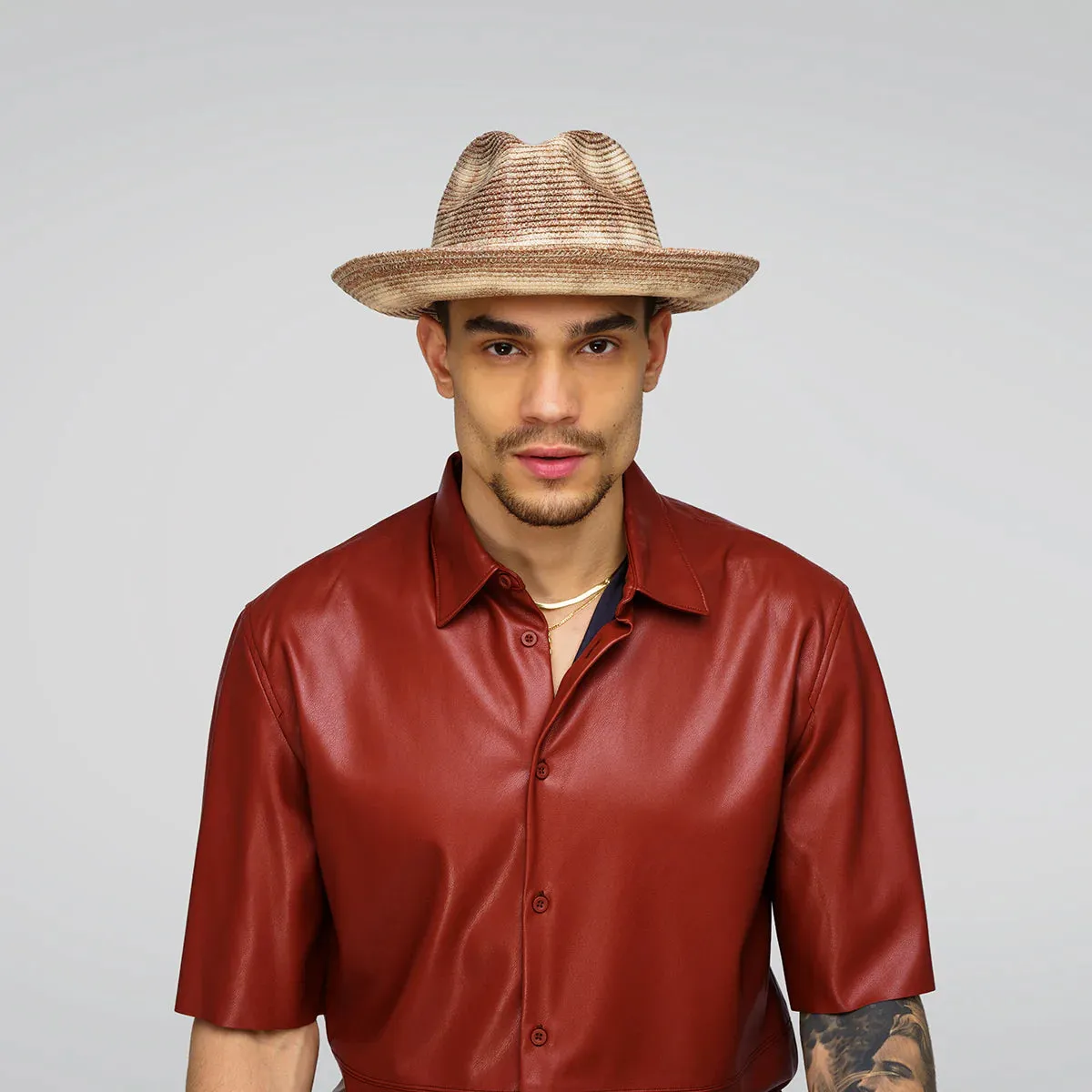 Cleves Fedora - Dusk Indigo