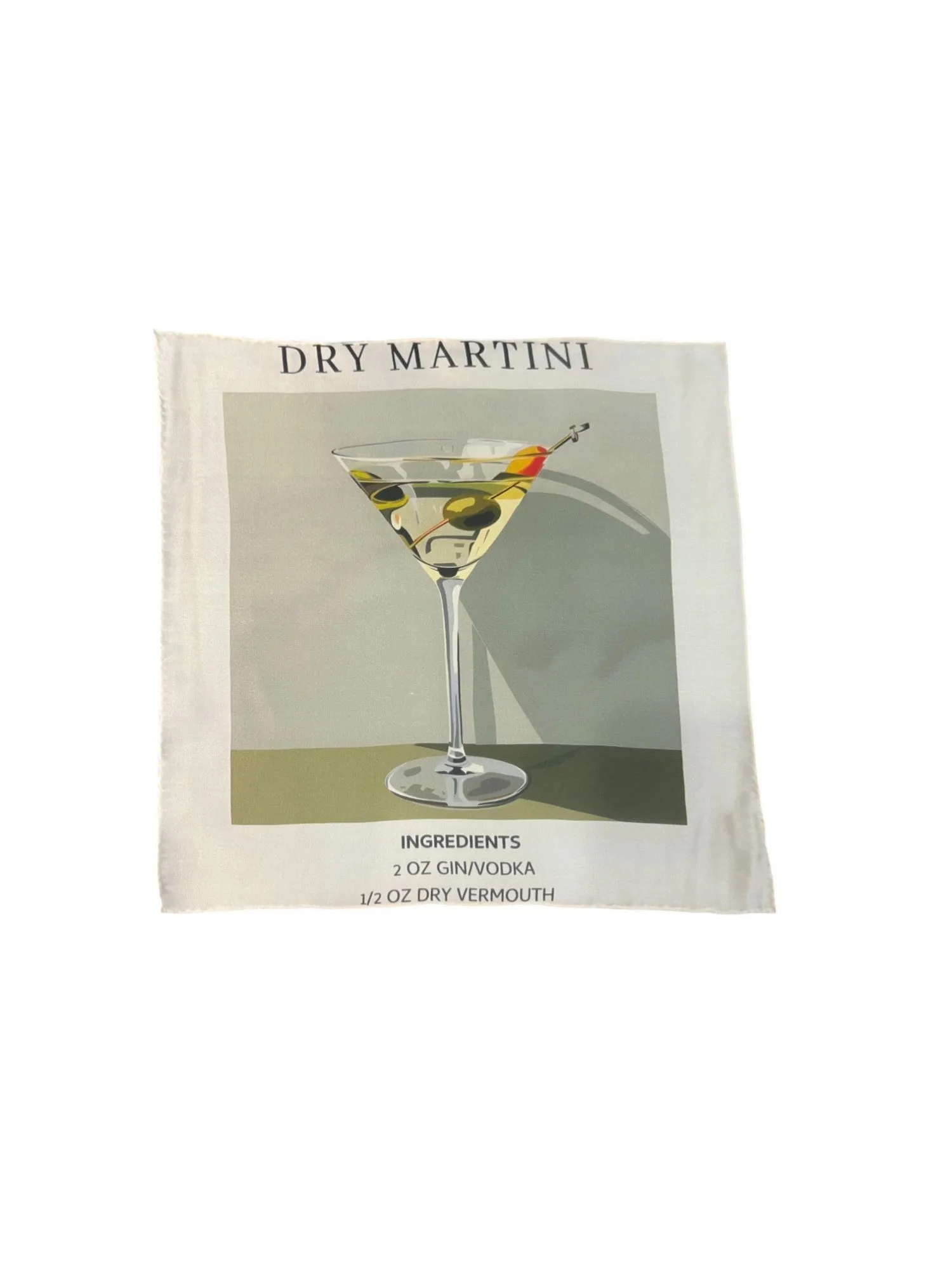 Dry Martini Handkerchief