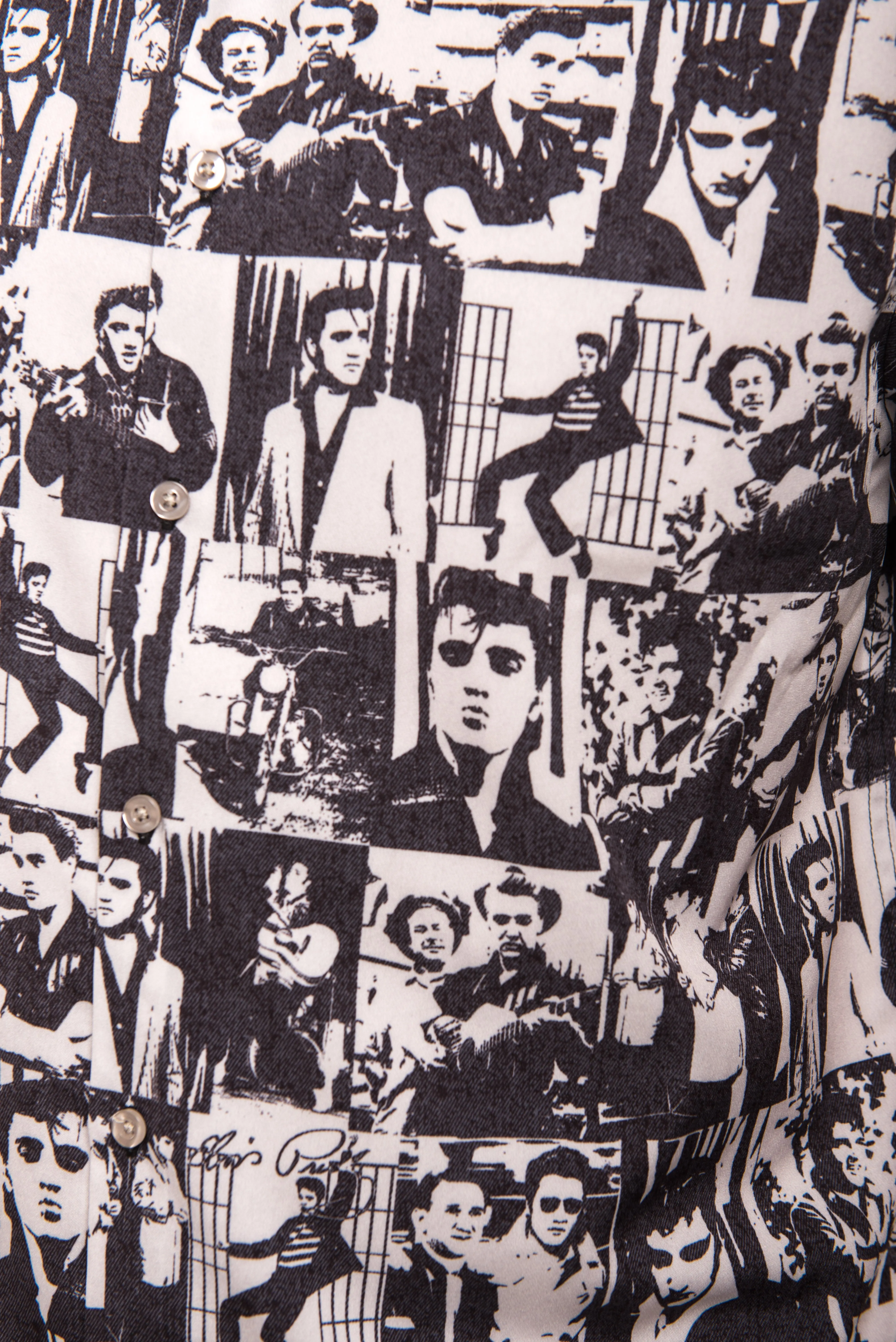 Elvis Collage Short Sleeve Shirt