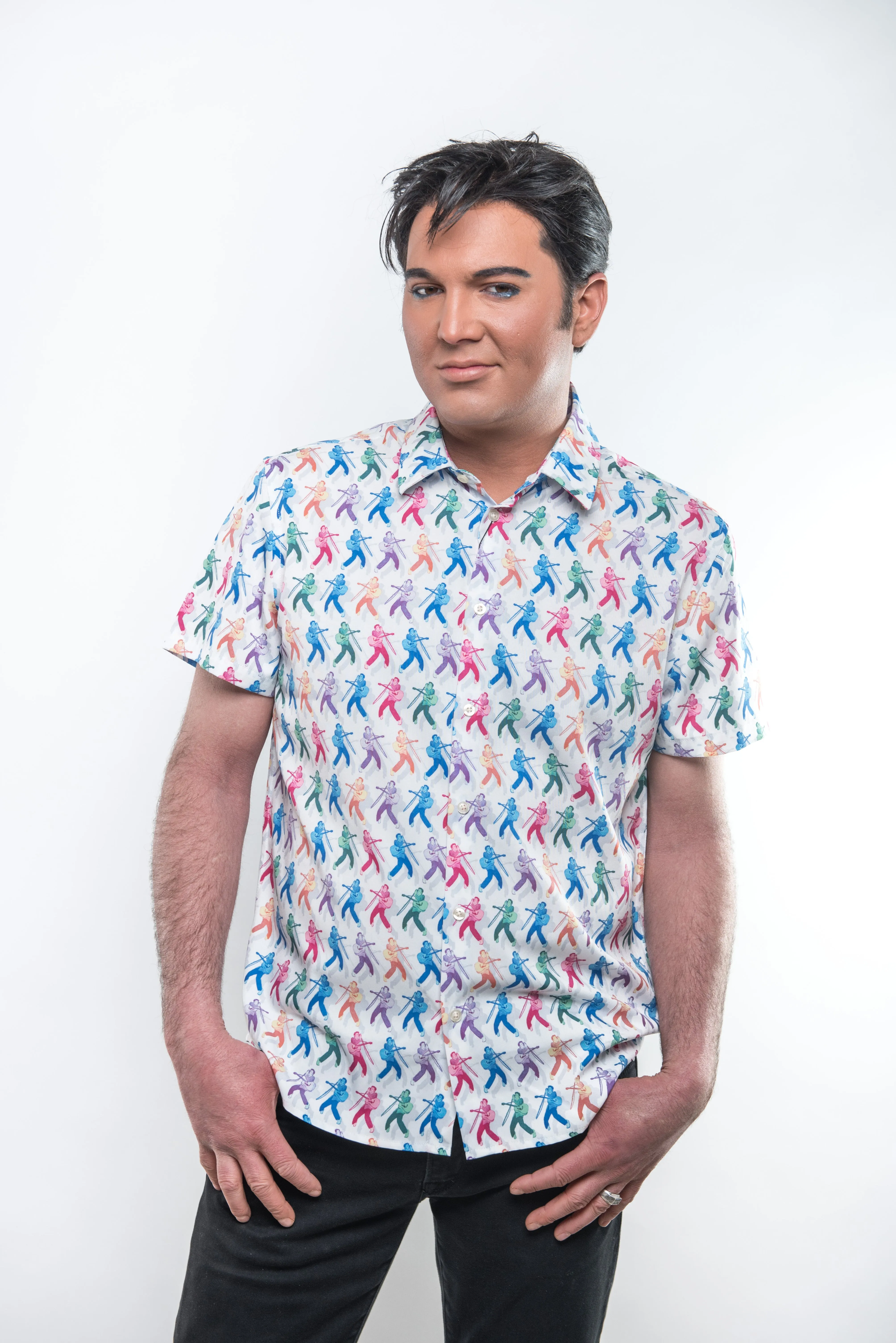 Elvis On The Mic Shirt