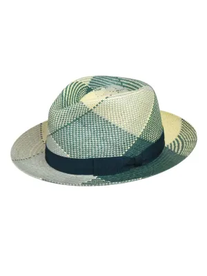 Giger Fedora - Blue Surf Plaid