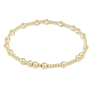 hope unwritten 4mm  bracelet - gold