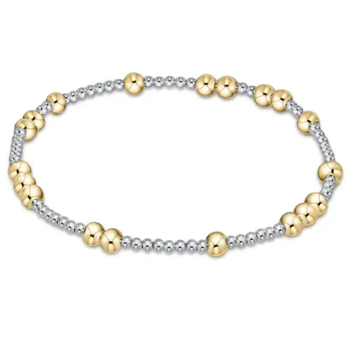 hope unwritten 5mm bracelet - mixed metal