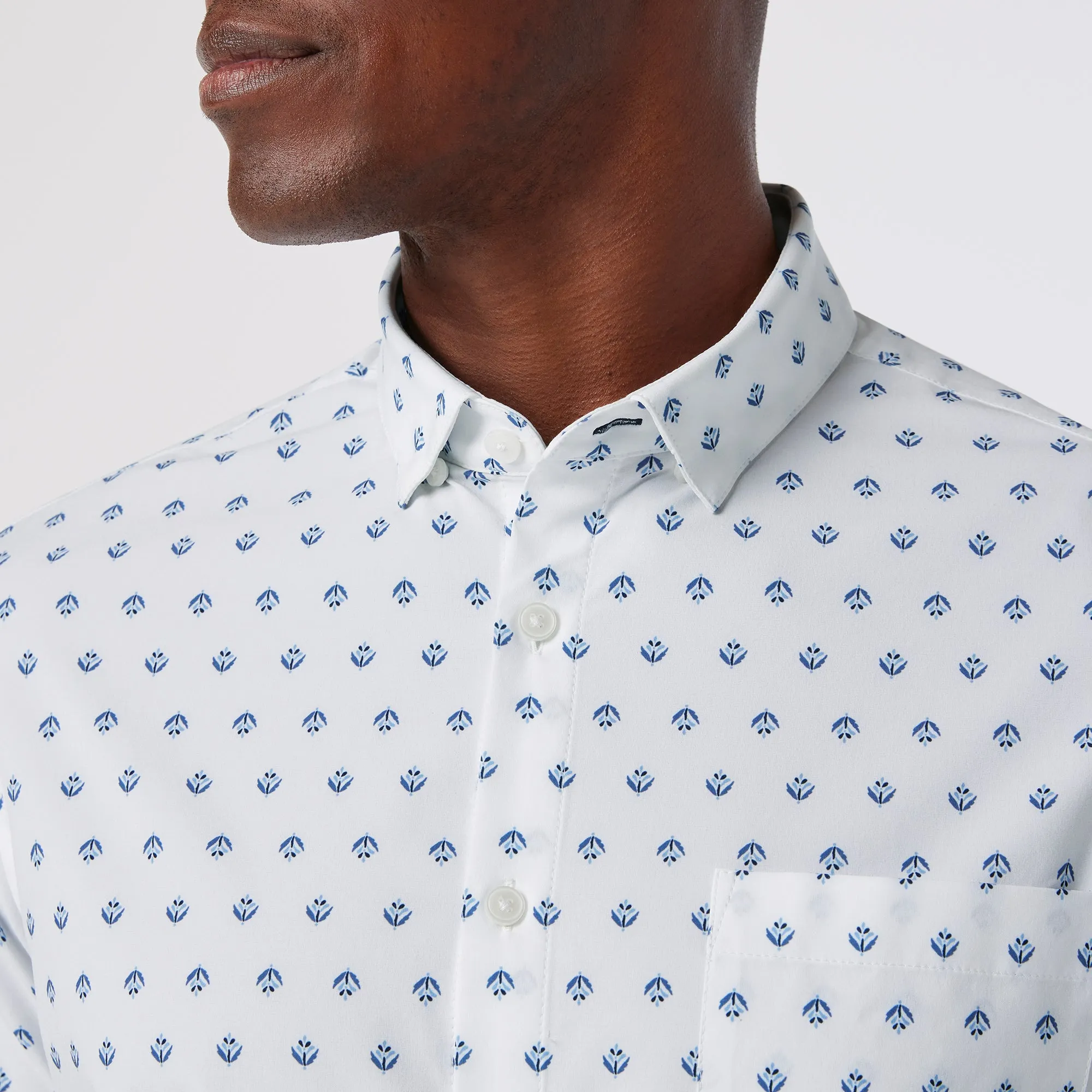 Leeward Short Sleeve - Carolina Floral Geo
