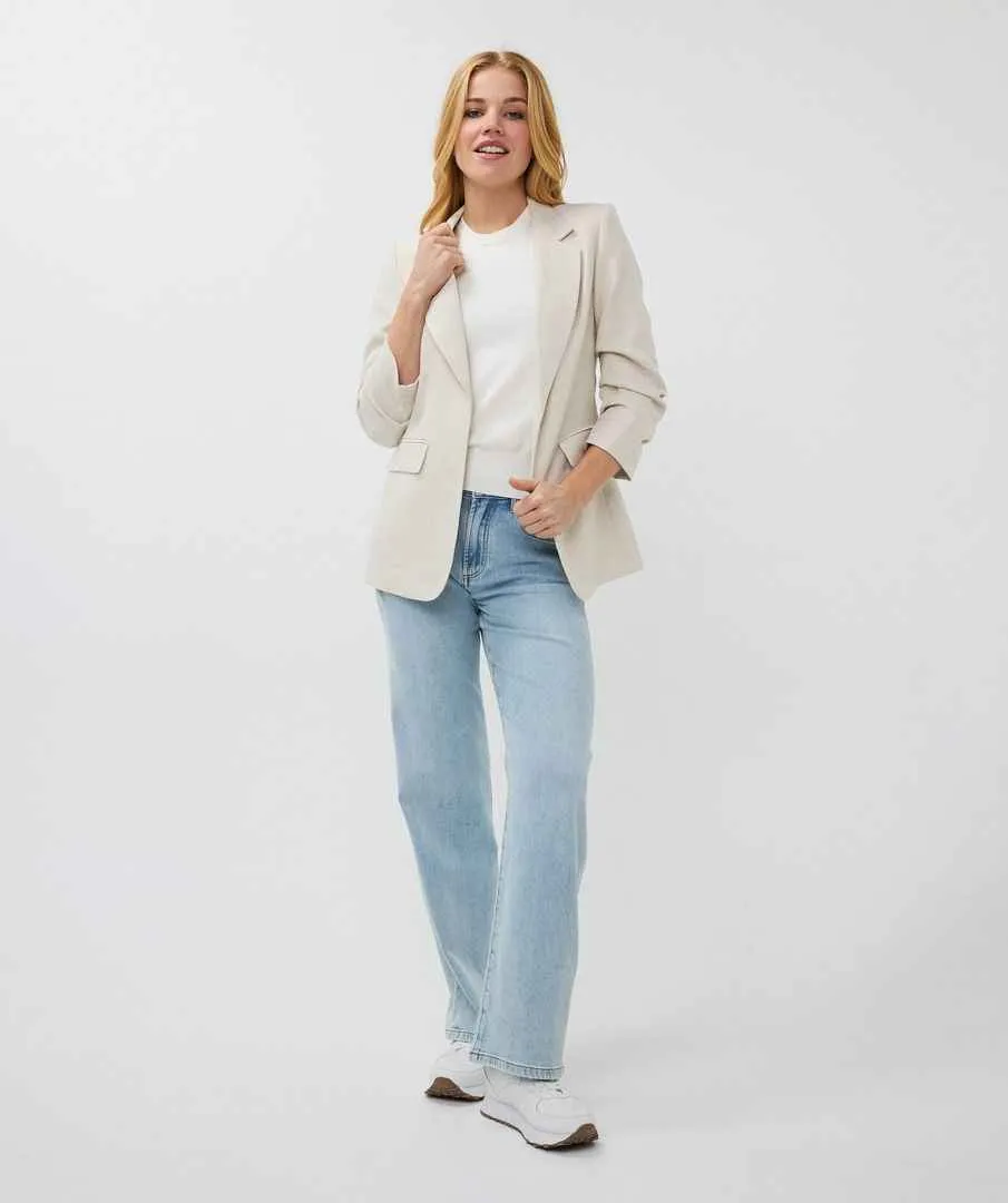 Linen Look Blazer