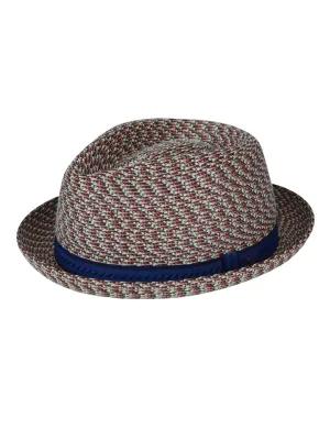 Mannes Fedora - Charcoal Multi