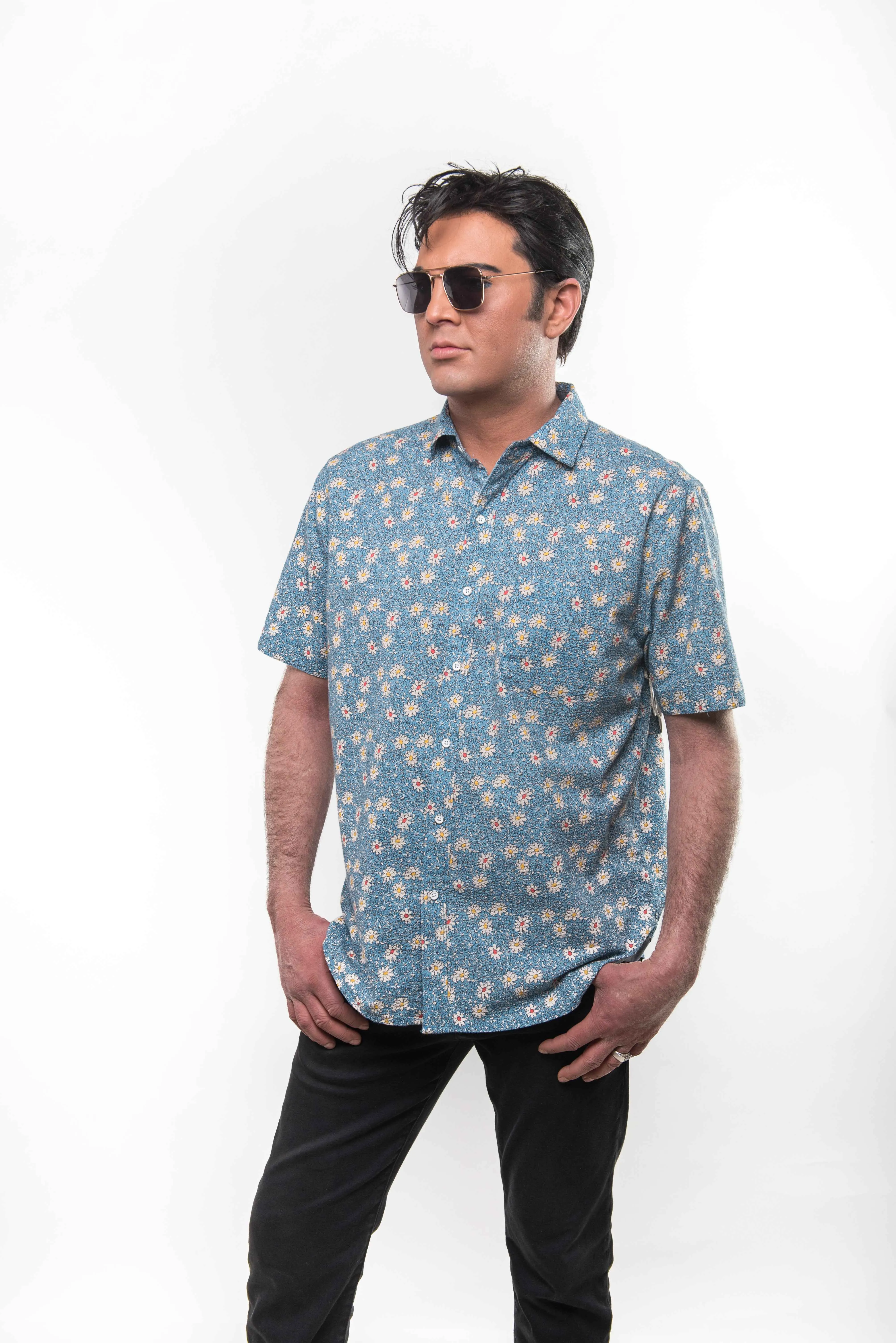 Meadow South Pacific Seersucker Shirt