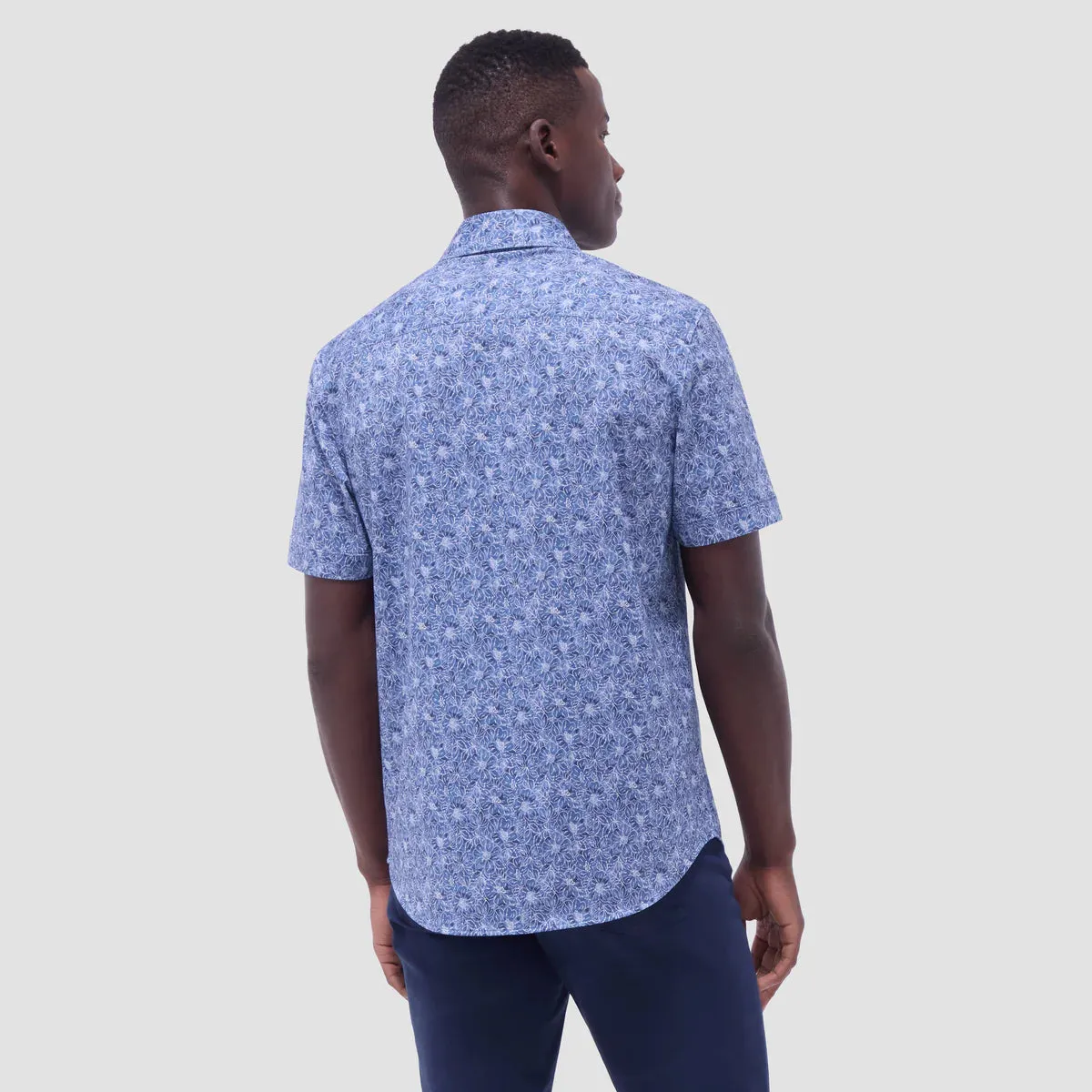 Miles Floral OoohCotton® Short-Sleeve Shirt