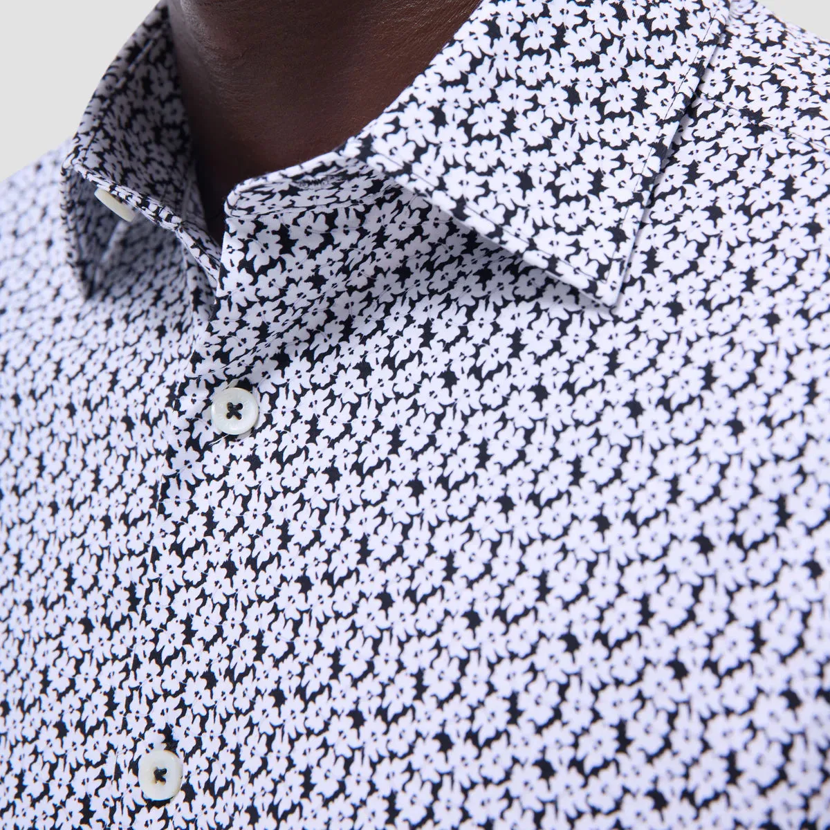 Miles Floral OoohCotton® Short-Sleeve Shirt