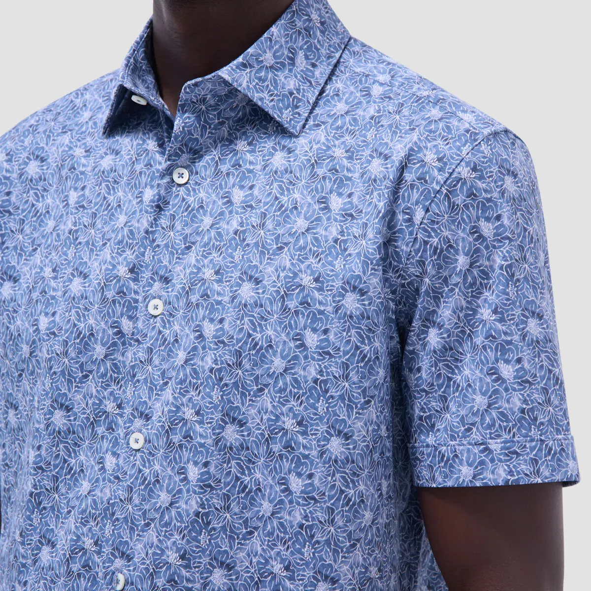 Miles Floral OoohCotton® Short-Sleeve Shirt