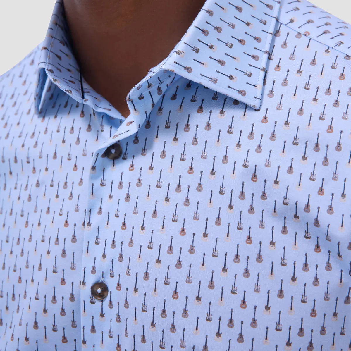 Miles Guitar OoohCotton® Short-Sleeve Shirt