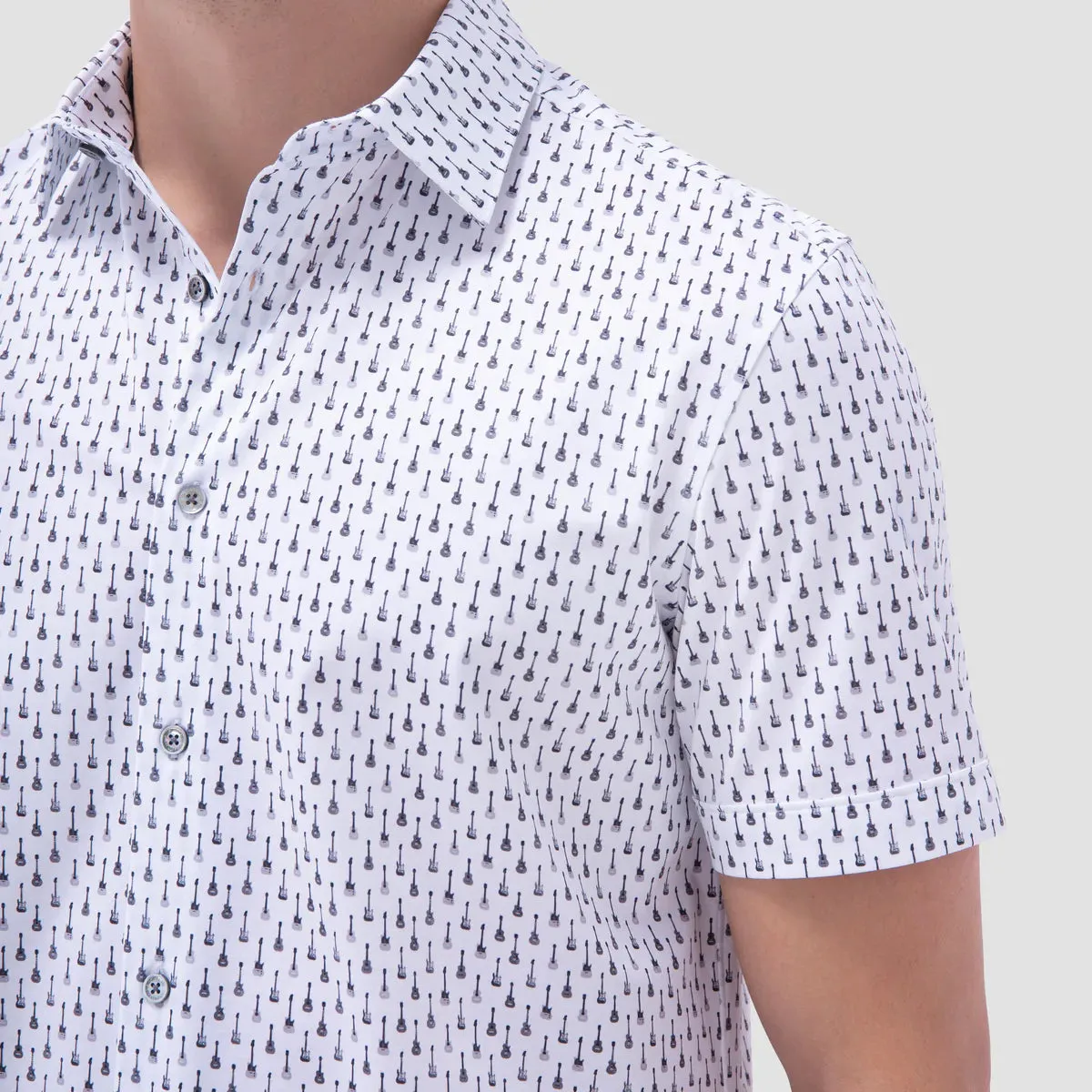 Miles Guitar OoohCotton® Short-Sleeve Shirt