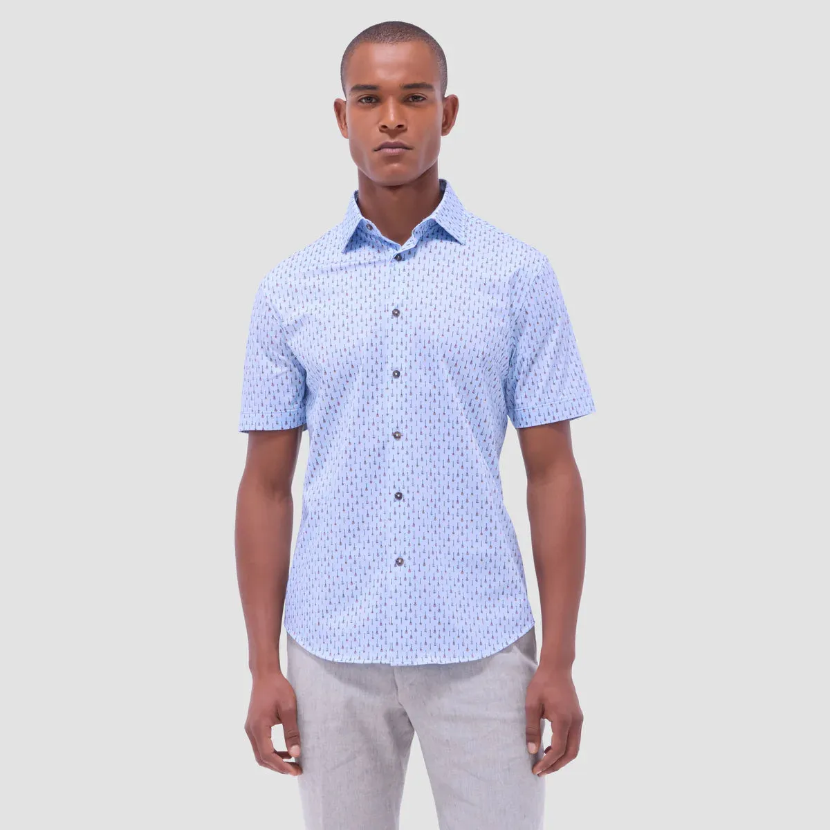 Miles Guitar OoohCotton® Short-Sleeve Shirt
