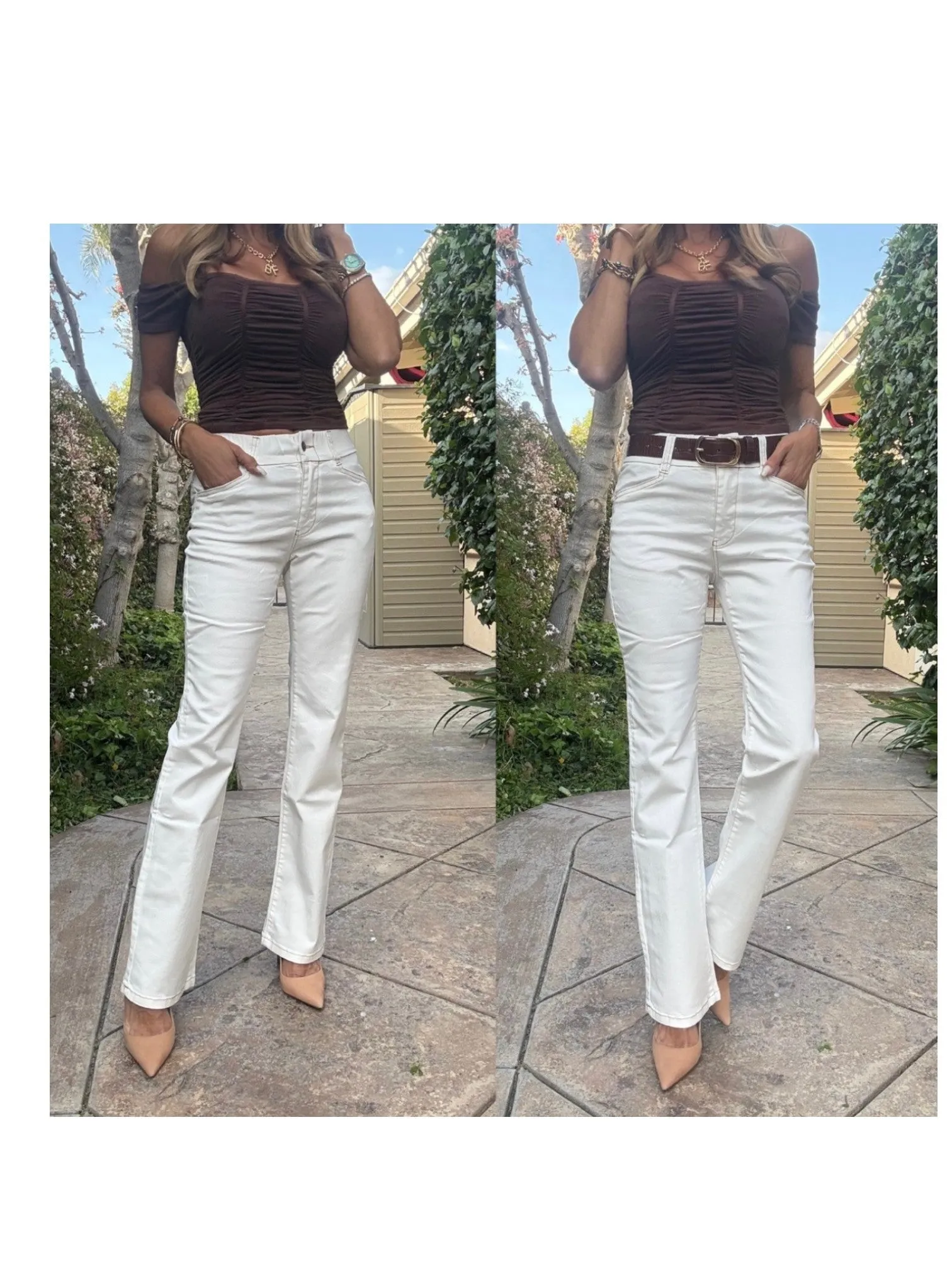 Novel Ivory Denim