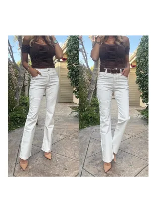 Novel Ivory Denim