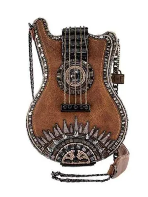 Open Mic Crossbody Guitar Handbag