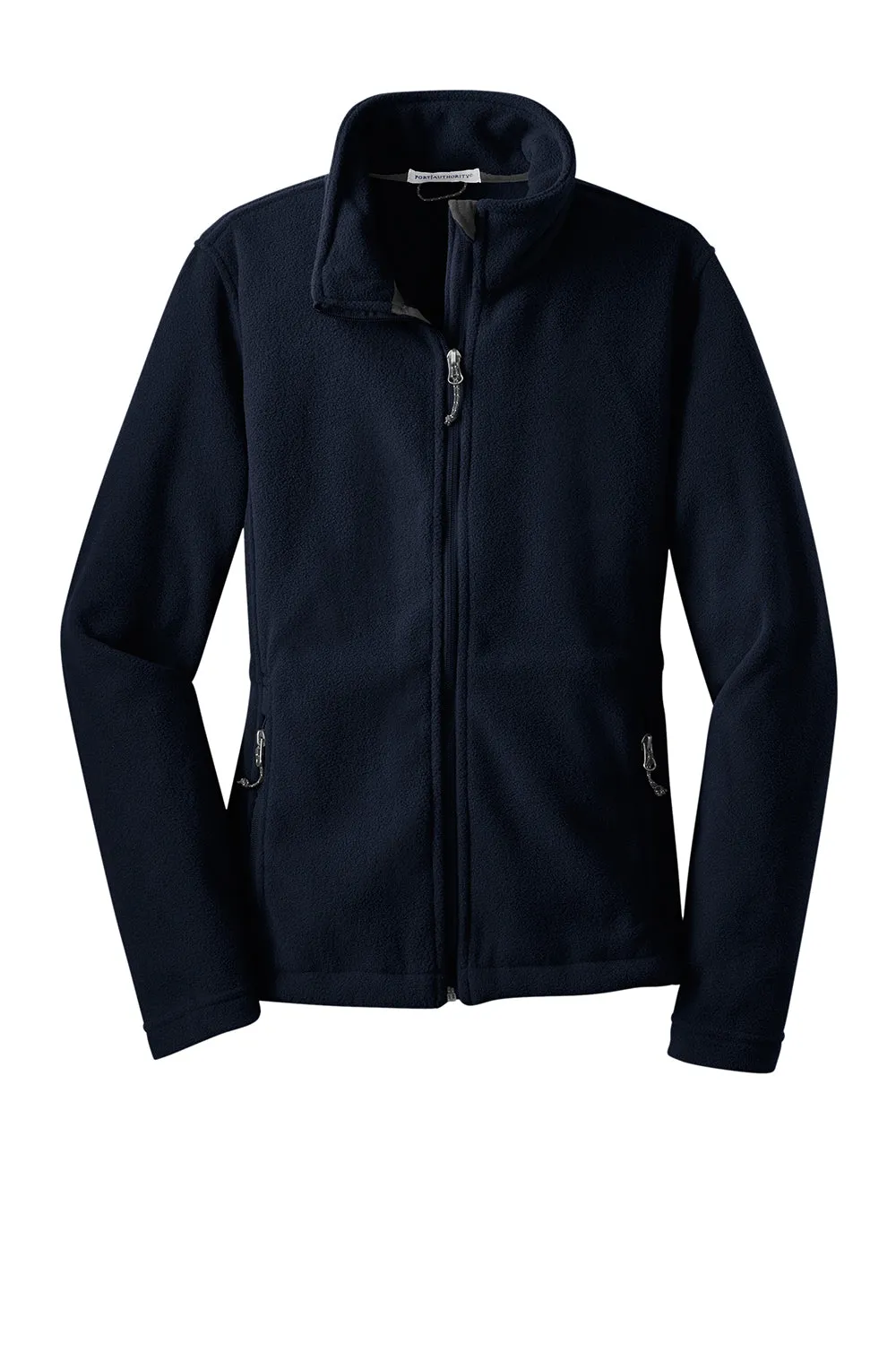 Port Authority Womens Full Zip Fleece Jacket - True Navy Blue