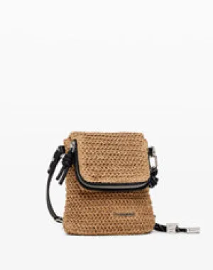 Raffia Phone Wallet