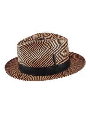 Rene Fedora - Grit/Black