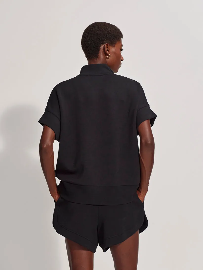 Ritchie Short Sleeve Sweat - Black
