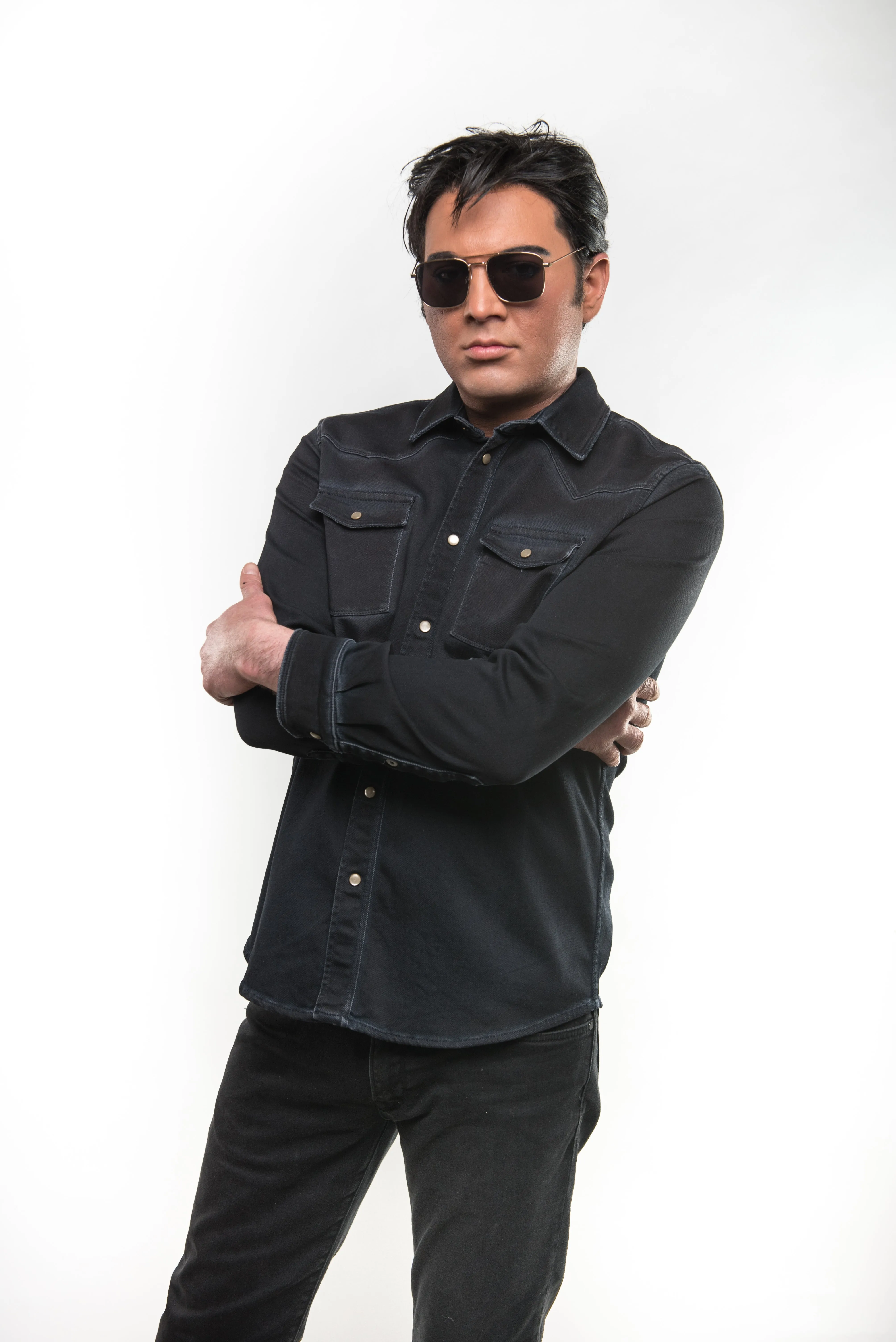 Roper Western Snap Shirt/Shacket - Anthracite
