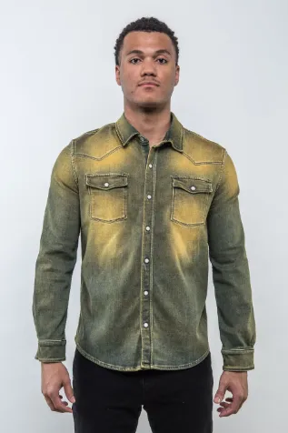 Roper Western Snap Shirt/Shacket - Sole