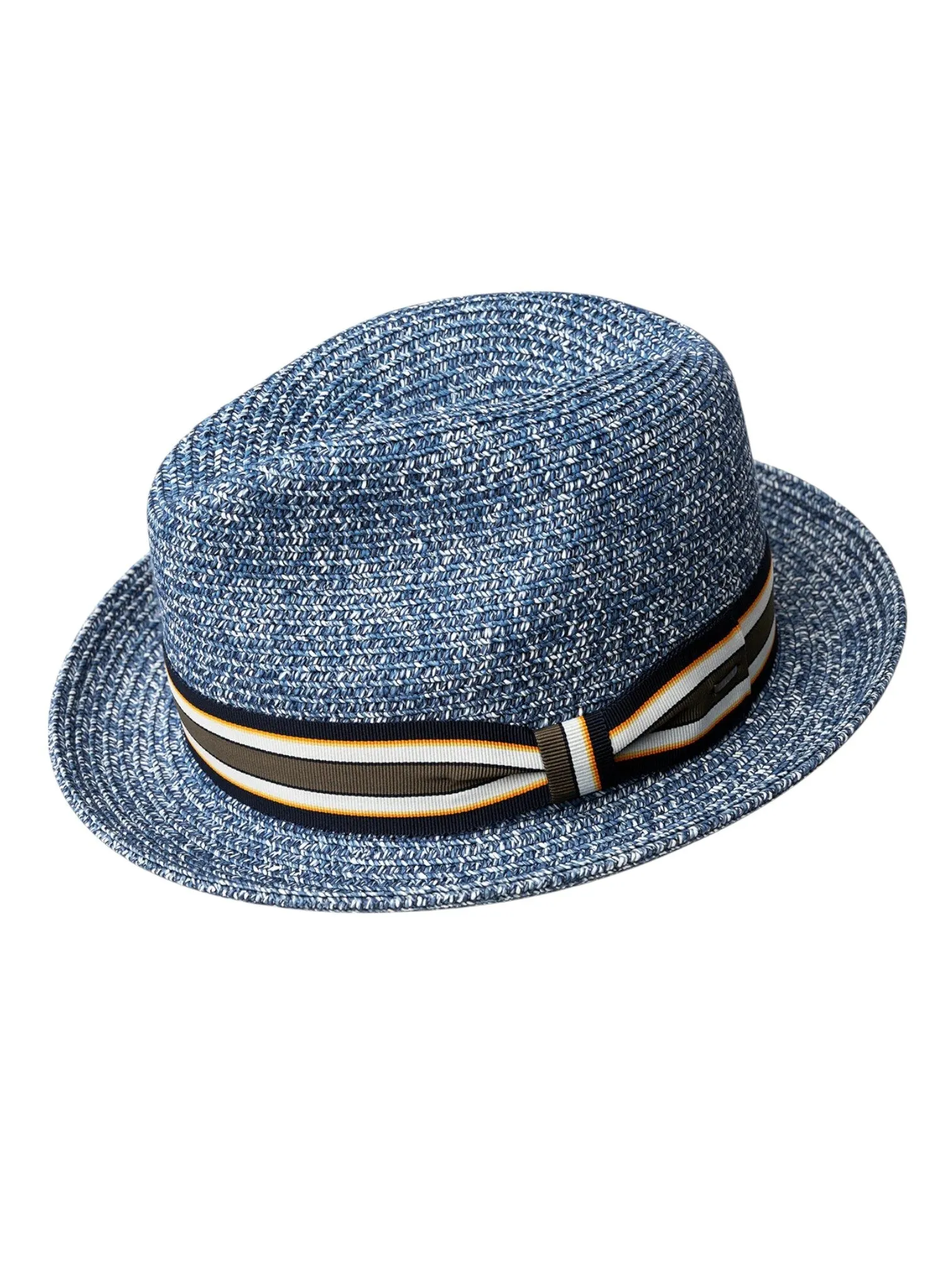 Salem Fedora - Heather Blue