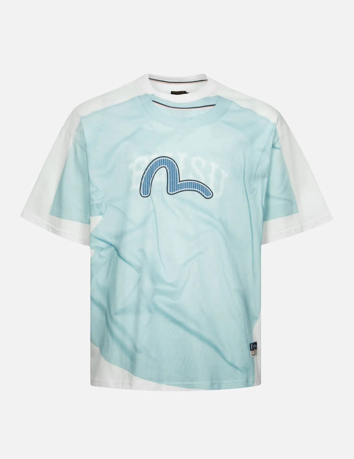 SPRING/ SUMMER COLLECTION 2025 2-in-1 Logo and Seagull Print Loose Fit T-shirt