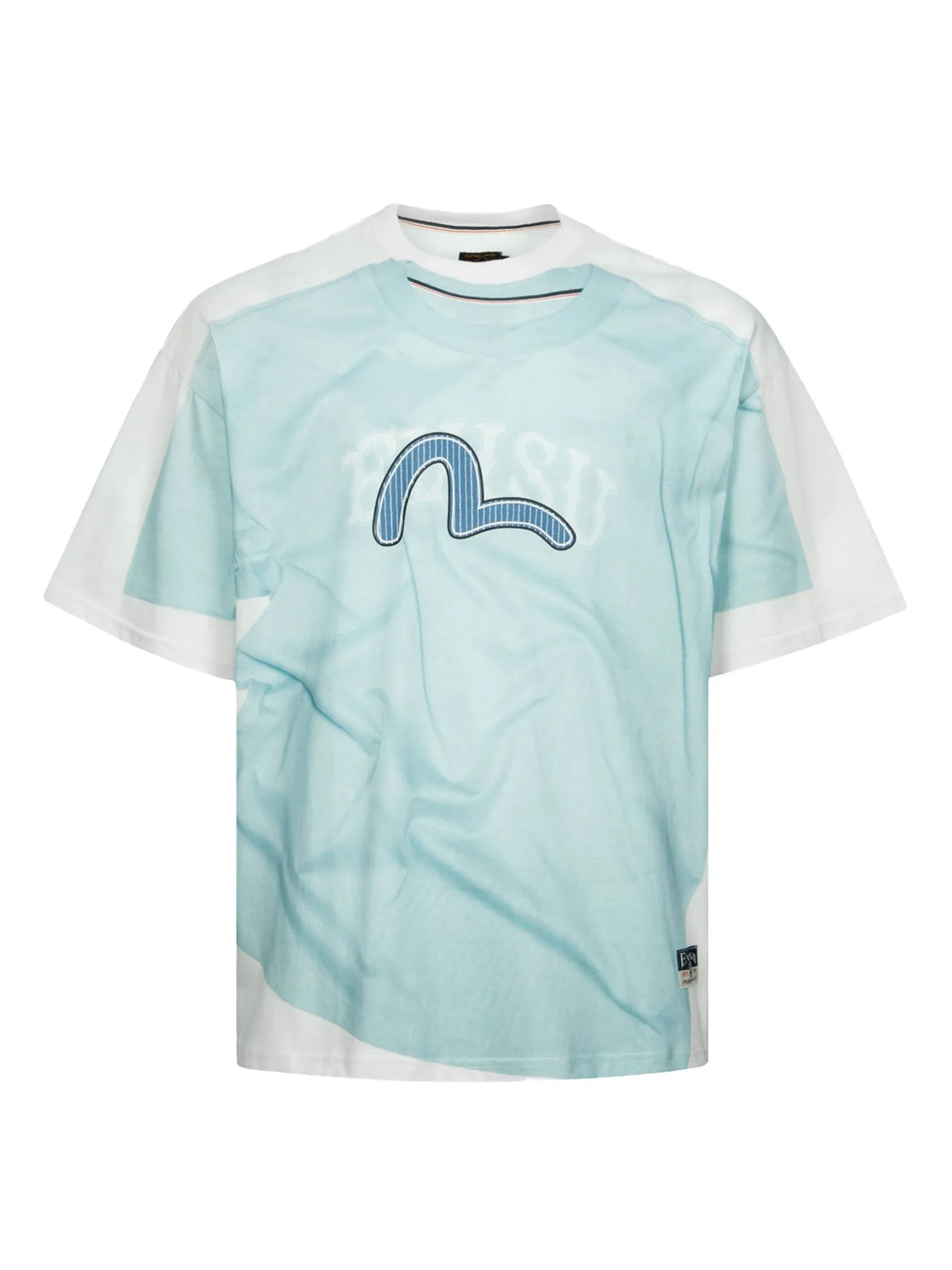 SPRING/ SUMMER COLLECTION 2025 2-in-1 Logo and Seagull Print Loose Fit T-shirt