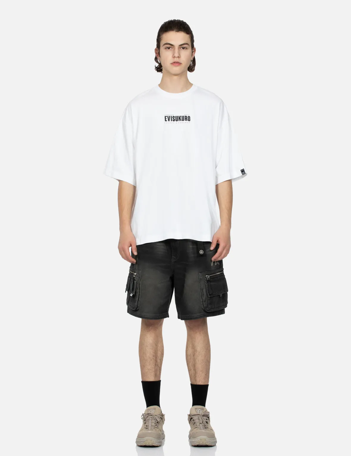 SPRING/ SUMMER COLLECTION 2025 Branding Embroidery Oversize T-Shirt