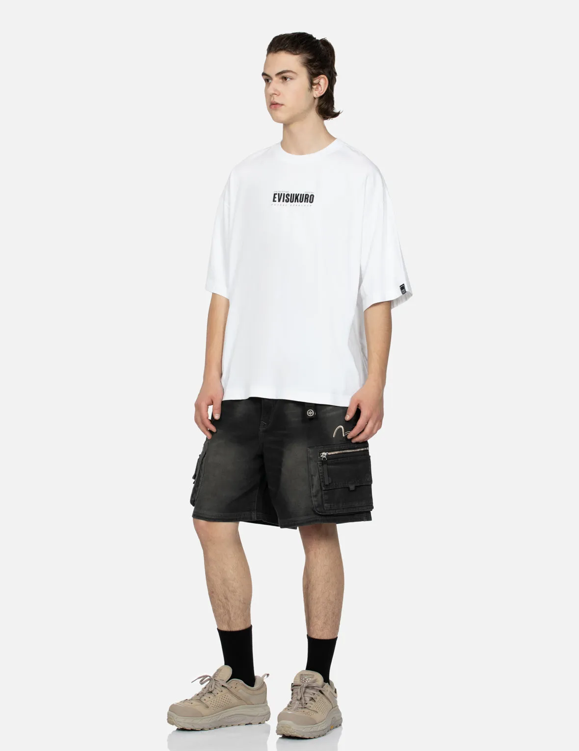 SPRING/ SUMMER COLLECTION 2025 Branding Embroidery Oversize T-Shirt