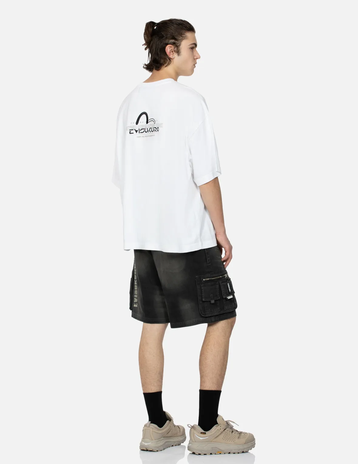 SPRING/ SUMMER COLLECTION 2025 Branding Embroidery Oversize T-Shirt