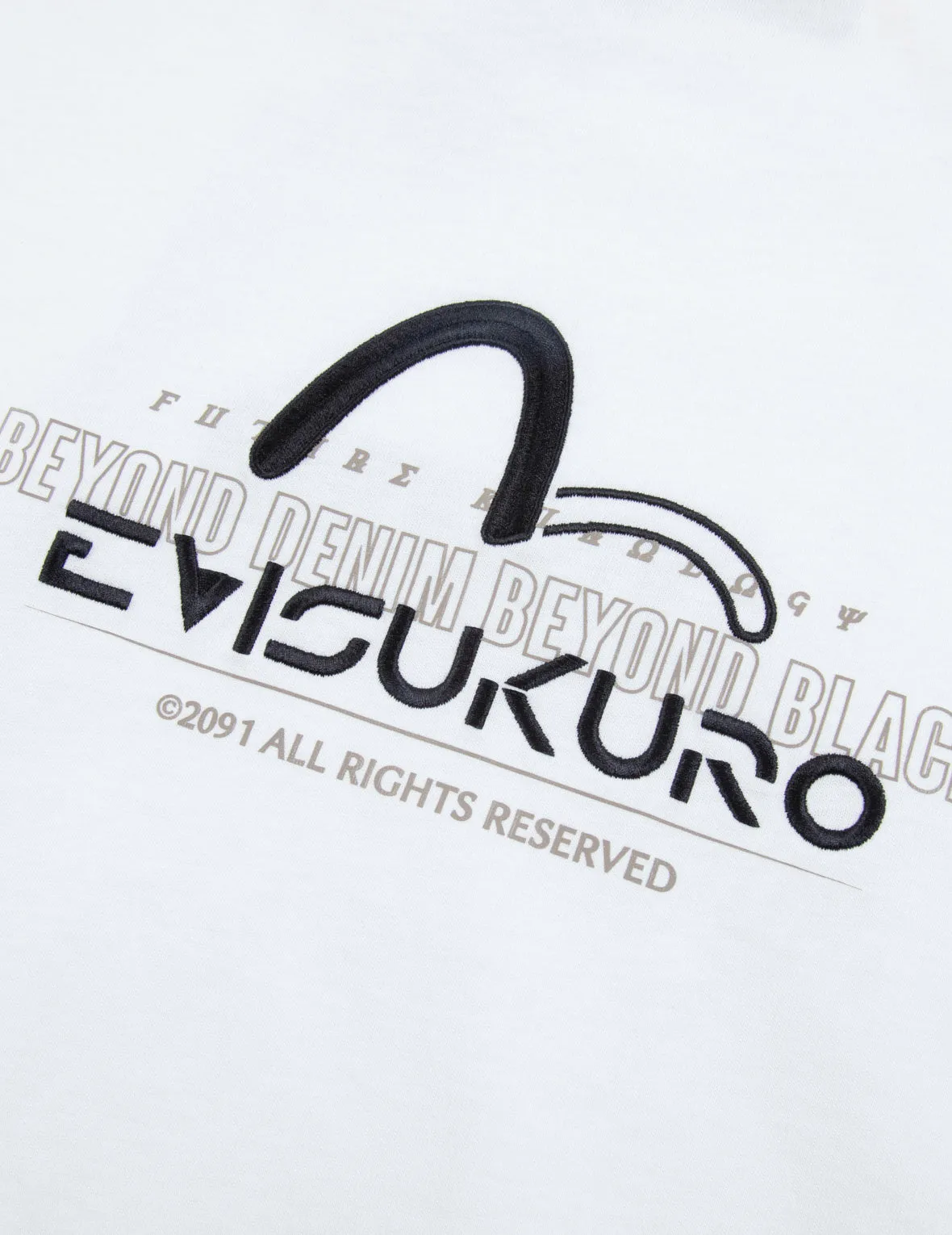 SPRING/ SUMMER COLLECTION 2025 Branding Embroidery Oversize T-Shirt