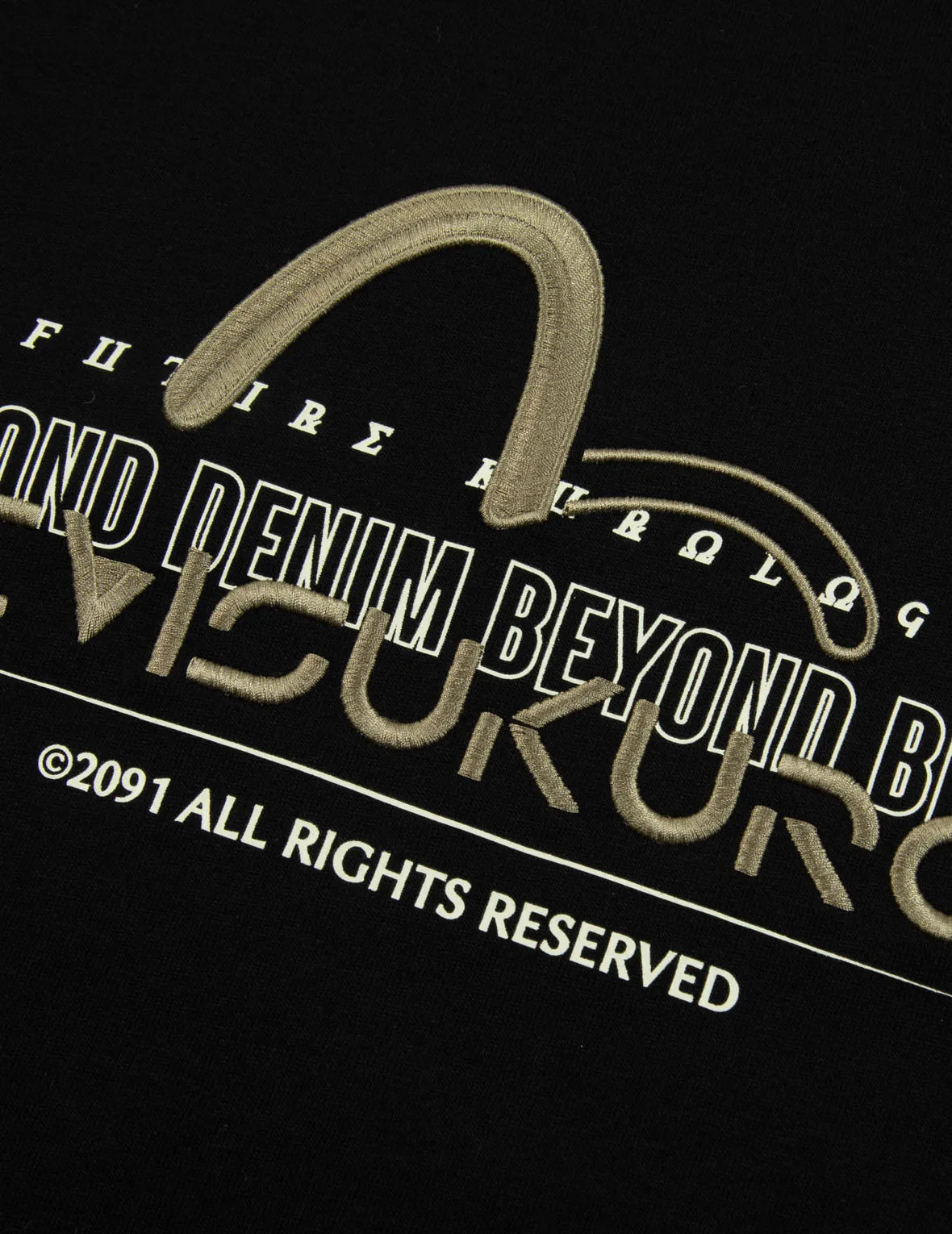 SPRING/ SUMMER COLLECTION 2025 Branding Embroidery Oversize T-Shirt