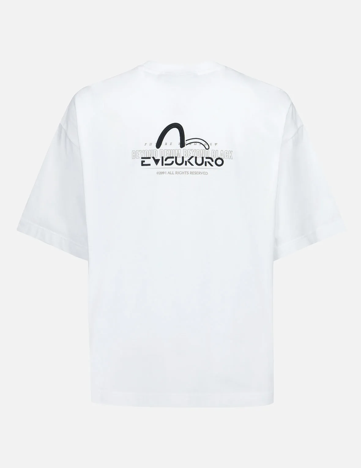 SPRING/ SUMMER COLLECTION 2025 Branding Embroidery Oversize T-Shirt