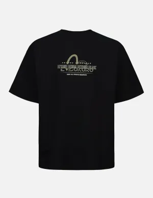 SPRING/ SUMMER COLLECTION 2025 Branding Embroidery Oversize T-Shirt