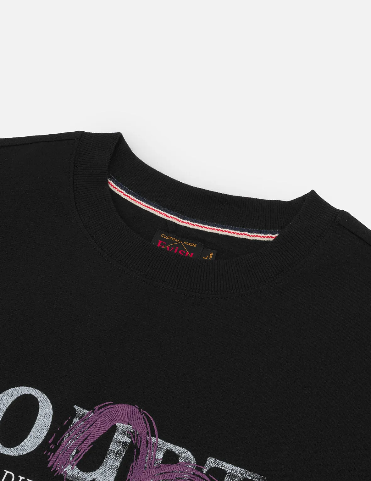SPRING/ SUMMER COLLECTION 2025 Brushstroke Seagull and Slogan Relax Fit T-shirt