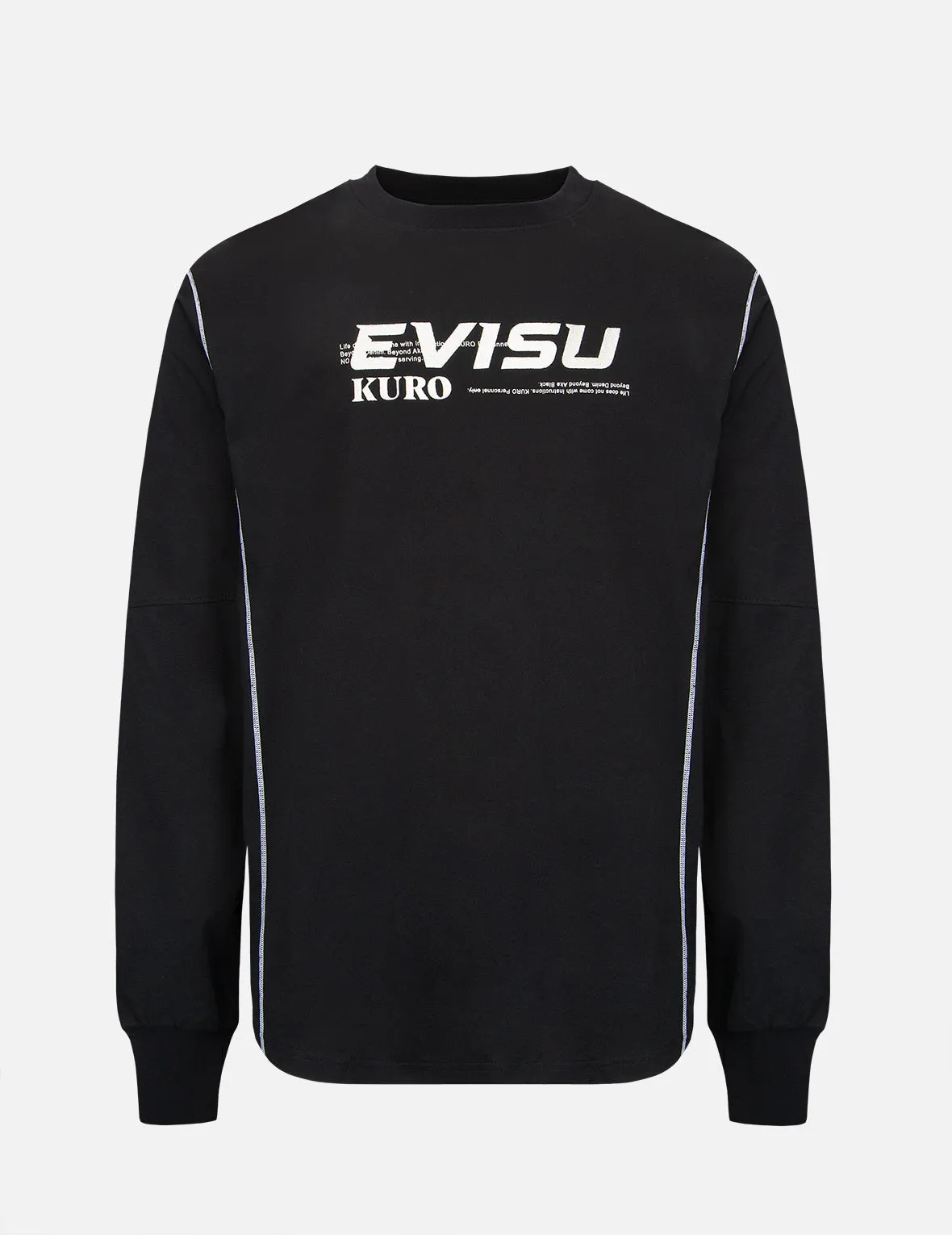 SPRING/ SUMMER COLLECTION 2025 Contrast Stitching Long Sleeve T-shirt